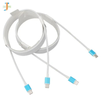 Type-C Cable 1m Type-C To Type-C 8pin To Type-C Data Sync Charging Cable for Huawei P10 Xiaomi Iphone X DELL XPS15 1000pcs/lot