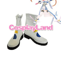 Magical Girl Lyrical Nanoha Cosplay Nanoha Takamachi Cosplay Boots Costume Anime Party Show Shoes Custom Made Boots