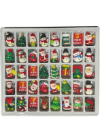 40洞圣誕老人洞洞樂盲盒玩偶公仔游戲男孩女孩圣誕節禮物抽獎玩具