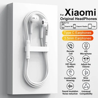Original Headphones For Xiaomi Mi 13 Ultra Lite Redmi Note 12 Turbo 11 Pro Samsung S23 Ultra Type C 3.5mm Wired Earphones Earbud