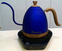 【Brewista Artisan】 細口壺，可控制溫度的咖啡手沖壺-600ml (紺青藍色)贈蘇門答臘優質曼特寧半磅