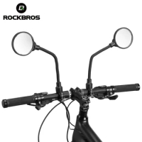 ROCKBROS Bicycle Bike Mirror 360 ° Adjustable HD Acrylic Minute surface Electric Moto Moped Rearview Mirror Bike Accessories
