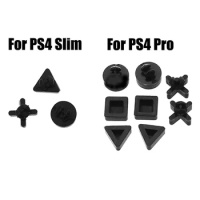 Anti-slip Feet Pads Silicon Bottom Rubber Feet Pads Cover Cap For PS4 Pro/Slim Console Housing Case Rubber Feet Cover