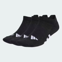 【adidas 愛迪達】襪子 踝襪 運動襪 3雙組 PRF CUSH LOW 3P 黑 IC9518