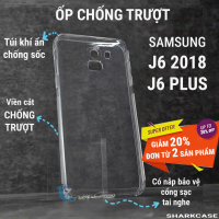 Ốp lưng cho Samsung J6 plus / J6+ / J6 2018 chống trượt dẻo trong suốt silicon bảo vệ camera case Vs