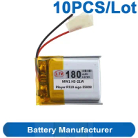 10PCS/Lot Original Replaces 180mAh MW1 Battery For Sony Ployer P319 Aigo E5808 For Nokia HS-21W MP3 MP4 Batterie AKKU