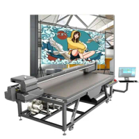 G5 Printhead Industrial Coding Inkjet Large Format UV Flatbed Printer UV 2513 For Ceramic And Glass Metal Surface Sublimation