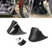 Front Chin Lower Fairing Spoiler Air Dam Protection Cover For Harley Sportster Iron XL 883 XL1200 2004-2014