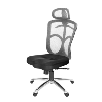【GXG 吉加吉】高背美臀 電腦椅 鋁腳/無扶手(TW-115 LUANH)
