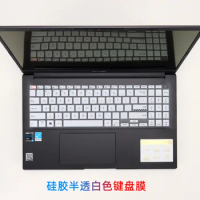 Silicone Laptop Keyboard Cover Skin For ASUS Vivobook 15X X1503 X1503Z X1503ZA / ASUS Vivobook S 15 OLED K5504 K5504VA K5504V