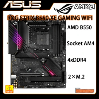 ASUS AM4 Motherboard ROG STRIX B550-XE GAMING WIFI DDR4 AMD B550 Supports Ryzen 9 PRO 3900 5950X 5900X 5900 3950X 3900XT 3900X
