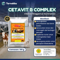 CETVIT B COMPLEX 100 gr - Vitamin Penggemuk Sapi, Kambing, Domba