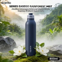 Ecentio 800ml Gagang Cincin ecentio Tumbler Premium Stainless Vacuumoutdoor bottle with ring handle 