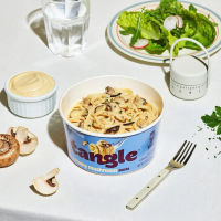 Samyang Tangle Creamy Mushroom & Garlic Oil Flavour Pasta - 5min Ready Big Bowl