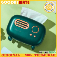 TopSung Kotak Tisu Model Retro Radio Tissue Box / Kotak Tissue Retro