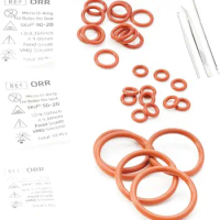Food Grade Silicone O Ring Repair Kit, To Solve Boiler Pin Brew Group Hot Water Issues, Compatible For Philips Coffee Machines