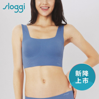 sloggi-ZERO FEEL FLOW TOP 零感系列方領背心式內衣 韋奇伍德瓷藍