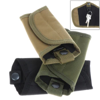 1PCS Outdoor Military Molle Pouch Belt Tactical EDC Key Wallet Small Pocket Keychain Holder Case Waist key Pack Bag