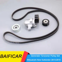 Baificar Genuine Air Conditioning Fan Generator Tensioner Pulley Set 1341A051 1341A042 For Mitsubishi New Outlander 2013-2016