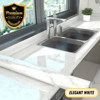 Wallpaper Dapur Anti Minyak dan Air Tahan Panas Sticker Wallpaper Dapur Ukuran 80cm x 300cm Elegant 