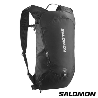 官方直營 Salomon TRAILBLAZER 10 水袋背包 黑/黑