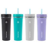 【ThermoFlask】950ml不銹鋼吸管隨行杯(24小時保冷 COSTCO好市多熱賣)