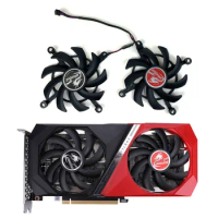 New 85MM Cooler Fan Replacement For Colorful GeForce RTX 3060 Ti RTX3060 NB DUO 12G V2 L-V Graphics Video Card Cooling Fans