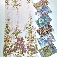 Tile 3D/Lebar bahan 1,35m/gamis/kebaya