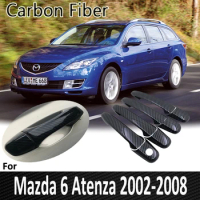 Pop for Mazda 6 Mazda6 Atenza Wago 2002 2003 2004 2005 2006 2007 2008 Door Handle Cover Sticker Car Accessories
