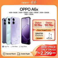 [NEW] OPPO A6x 4GB+64GB/128GB [IP64 Water & Dust Resistance, 6500mAh Large Battery, Snapdragon 685, 