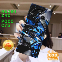 ( JUK 28 ) casing case Silikon hp full karet Untuk Xiaomi Poco C75 l Xiaomi Redmi 14C Pro Camera l S