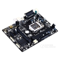 Papan Induk Gigabyte GA-H81M-DS2, Digunakan pada I3, I5, I7, 16GB, LGA 1150, DDR3, H81M-DS2, USB3.0,