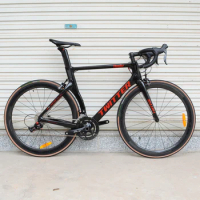 TWITTER 22 Speed Carbon Road Bike Use 700C carbon fiber Wheelset