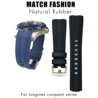 19mm 20mm 21mm 22mm Rubber Watch Strap for Longines Hydroconquest Huawei Hamilton MIDO Certina Waterproof Silicone Watchband