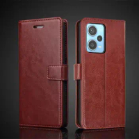 Card Holder Leather Case for Xiaomi Redmi Note 12 Pro+ plus 4G 5G Global Pu Leather Flip Cover Wallet Case Business Fundas Coque