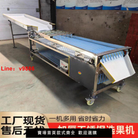【台灣公司 超低價】新款不銹鋼百香果李子楊梅圣女果臍橙檸檬小型選果機全自動選果機