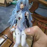 23CM Anime EVA Ayanami Rei Action Figures NEON GENESIS EVANGELION Asuka Langley Soryu Figure PVC Ornaments Model Toys Gift