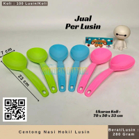 Centong Nasi Hoki/ Centong Nasi Plastik (Lusin)