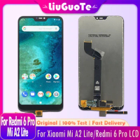 5.84'' Original For Xiaomi Mi A2 Lite LCD M1805D1SG Display Touch Screen Digitizer Replacement For Xiaomi Redmi 6 Pro LCD