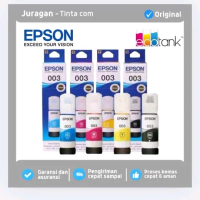 1 SET TINTA EPSON 003 ORIGINAL PRINTER L1110, L3110, L5190, L1210, L1216, L1250, L1256, L3116, L3150