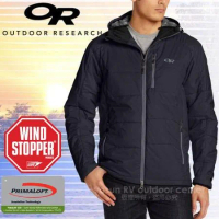 【美國 Outdoor Research】頂級超輕高抗水連帽保暖科技羽絨外套/57811 黑
