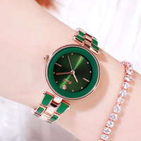 手錶女士手錶女學生韓版簡約時尚氣質全自動網紅女錶防水非機械錶 全館免運