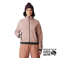 【美國Mountain Hardwear】MHW Powder Maven Fleece Full Zip Jacket 高領保暖刷毛短版外套 女款 茶晶棕 #2077661