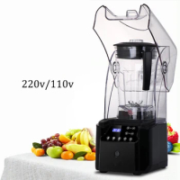 Commercial Smoothie Machine Electric Fruit Blender Juice Crusher Food Mixer for Bubble Tea Shop