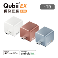 Maktar Qubii EX USB-C 極速版 備份豆腐 1TB(ios apple/Android 雙系統 手機備份)