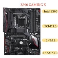 For Gigabyte Z390 GAMING X Motherboard 64GB LGA 1151 DDR4 Support 8/9th CPU ATX Mainboard 100% Tested Fast Ship