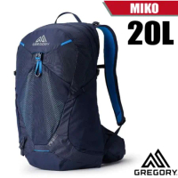 【GREGORY】MIKO 20L 多功能健行登山背包.透氣背網背包.適自助旅行/145275-9968 電藍