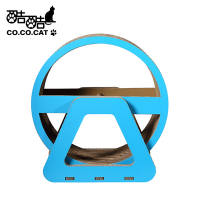 【Co.Co.Cat 酷酷貓】摩天輪-100%台灣製貓抓板(隨機不挑色)