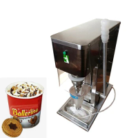 Small Fruit Ice Cream Blending Mixer Machine/swirlice cream blender