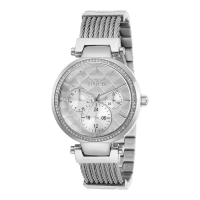 Invicta Jam Tangan Wanita INVICTA Angel 28915 Silver Dial Stainless Steel Strap